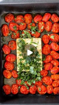 Brittany Mullins on Instagram: "This baked feta pasta might just be my new fave! It’s sooo dang good and I could totally see it being the perfect easy dinner for an at home Valentine’s Day celebration! 🍝 🙌 Here’s what I used: 16 oz cherry tomatoes 8 oz block feta packed in water ⅓ cup olive oil ½ tsp sea salt ¼ tsp black pepper 1 garlic clove, minced ¼ cup fresh chopped basil ½ tsp lemon zest ½ tsp crushed red pepper 8 oz chickpea pasta Original recipe by @liemessa. I was also inspired by @grilledcheesesocial and @feelgoodfoodie. 👏👏👏"