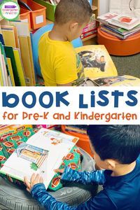 Mega Book List for Kindergarten - The Kindergarten Connection