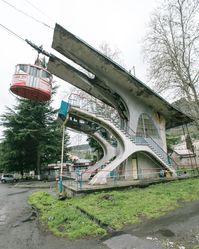 Cable car station, Chiatura, Georgia. | Chiatura is located … | Flickr