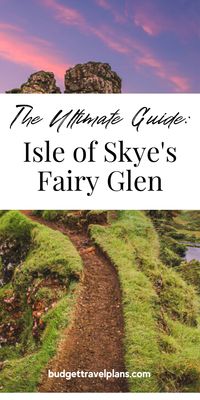 Don’t miss all of the amazing things Isle of Skye’s Fairy Glen has to offer! Click through for your complete guide to Fairy Glen Isle of Skye. Scotland travel guide