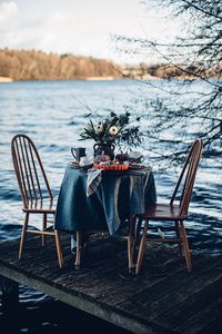 Gluten-free Pumpkin Tart at the Lake