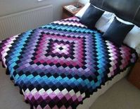 Around the World Crochet Quilt - Crochet Easy Patterns