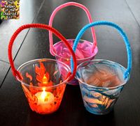 Plastic Cup Lanterns and Luminaries