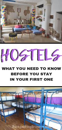 Want to travel for cheap? Save money on accommodation and stay in hostels while backpacking Europe. Find out what it's really like to stay in a hostel before you try at this top travel tip! #traveltips #budgettravel #europetravel #europe #backpacking #backpackingeurope #backpackingtips