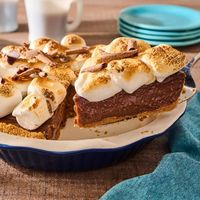 s'mores pie recipe