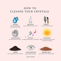 a question i get asked all the time.. how do i cleanse my crystals? ⚡️ cleansing is such an important part of working this crystals! they absorb so much energy and often needed a refresher, especially after a draining/emotional day. not cleansing your crystals often enough can result in chips & breakage, which we deffo don’t want! 🙅🏽‍♀️ always use your intuition when to cleanse your crystals & find the best method for you! 💘 www.mysacredsoul.co.uk #cleansing #cleansingcrystals #cleanse...