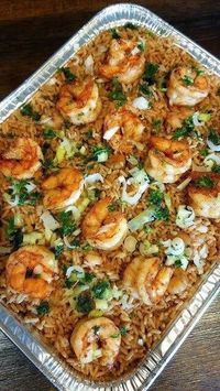 CAJUN SHRIMP FRIED RICE