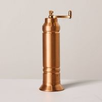 Tall Salt and Pepper Crank Grinder Copper Finish - Hearth & Hand™ with Magnolia: Farmhouse Style, Stainless Steel