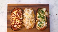 French Bread Pizza 3 Ways