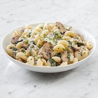 Made with fresh sautéed mushrooms and savory goat cheese, this 30-minute pasta is great for an easy weeknight meal or an elegant dinner with friends.