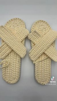 Video lessons include: 1. Making anatomical soles (Crocheting the right sole and crocheting the left sole) 2. Double crocheted soles 3. Rubber soles. Here you will learn how to cut out the rubber soles, polish and smoothen its edges, glue and sew it with the shoe waxed thread. 4. Straps. In this lesson you will be crocheting straps for both right and left slippers. 5.1. Edging and sewing the slippers together (rubber soles) 5.2. Edging and sewing the slippers together (double crocheted soles) The total duration of the video tutorial is 2 hours 49 minutes. INTERMEDIATE LEVEL. The video is in Russian but English subtitles are available. All the patterns and description are written in English.