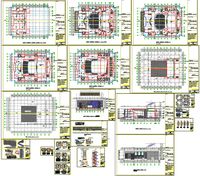 Auditorium Architecture Project Drawing in AutoCAD DWG File - Cadbull