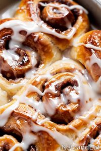 Keto Cinnamon Rolls - BEST Keto Version