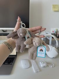 #jellycatbunny #keychain