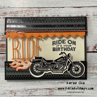 Legendary Ride Card Kit to Go Class - Karina Chin, Stampin' Up! Demonstrator