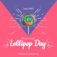 It’s National Lollipop Day! 🍭 Who knew?! 😄 #NationalLollipopDay #TootsiePop #Lollipop