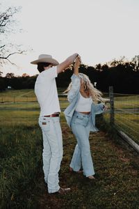 #country #couple #western #couples photoshoot