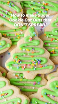 12min · 18 servings     3/4 c salted butter softened  3/4 c sugar  1 egg  1 tsp vanilla  1/4 tsp almond extract optional  1/8 tsp baking powder  2 1/4 c flour https://dancearoundthekitchen.com/2020/10/27/cut-out-sugar-cookies/