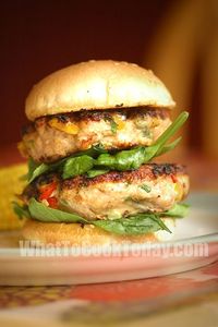 Turkey burgers.