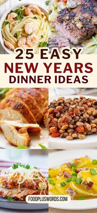 Celebrate the new year with these flavorful New Year’s dinner recipes. These easy and satisfying meals are ideal for gatherings or a cozy celebration for two. Hosting a dinner party or enjoying time with family is made special with these ideas that combine traditional favorites with fun and simple recipes to start the year on a high note.