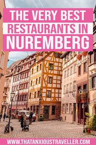 Looking for the best places to eat in Nuremberg? Get all the info with this guide to the best restaurants in Nuremberg! From sausages to schnitzel, get all the info on the best German food in the city. Whether you're visiting in winter for the Christmas markets, or just taking a photography trip, make the most of your Germany travel and get the best food in Nuremberg! #Nuremberg #food #restaurants #germany #hotels