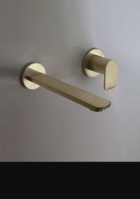 Moca Brass Wall Mounted Basin Tap (30B)