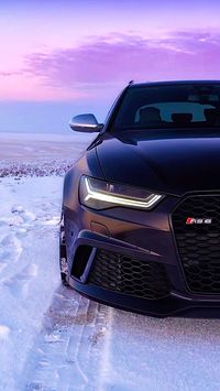 pic from @rs6ne on tt #rs6 #audi #cars #snow #purple #pinterest #black