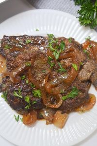 Old Fashioned Liver and Onions - Happy Homeschool Nest