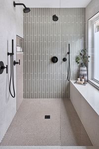 Mid-Century Modern Lake House Remodel - Midcentury - Bathroom - Charlotte - by ReVision Design/Remodeling | Houzz