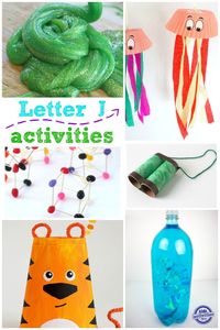 Preschool Letter J Activities -- Learn the alphabet with these fun and educational activities for kids.