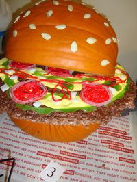 Another Hamburger View for Pumpkin Decorating Ideas