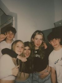 Friend group | polaroid | aesthetic | new year