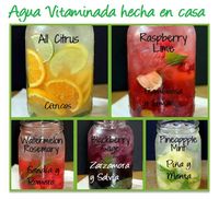 TRATAMIENTOS NATURALES: Agua Vitaminada hecha en casa