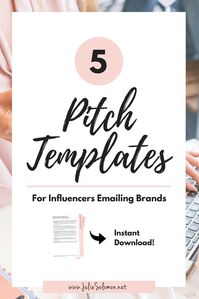 Tired of sending out pitch related emails and coming back to an empty inbox? Or, are you over getting pitched by a brand and confused on how to best respond? Perhaps you want to pitch a brand, but are afraid you don’t know what to say? Instead of getting frustrated, try these handy email templates, designed to help you curate smart, action based reply-worthy communication. Julie Solomon.