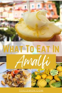 Design your ideal vacation to the gorgeous Amalfi Coast.  Discover the foods that are unique to the area you must try while on your vacation.  Take out the guesswork by trying our recommended restaurants as well.