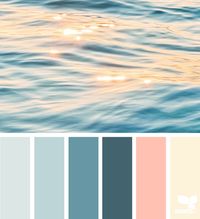 Ocean Color Palette | Sparkles and Shoes