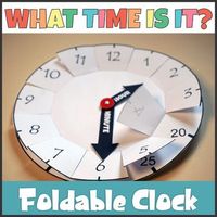 Help your kids master telling time with this hands on activity. Material needed: - scissors -split pin - you can either copy the template onto white paper or copy onto color paper. Cut out the clock and put it together