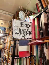 french literature books in a bookstore in paris aesthetic