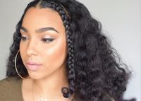 See this Instagram photo by @lipstickncurls • braid out. Stretched hair. Natural hair. Hairstyles.