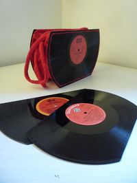 Schallplatten-Tasche DIY-Version "Yksi" von HasenZimmerProductions auf DaWanda.com