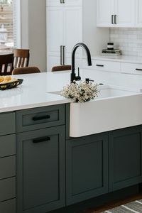 Heartstrong Street Kitchen Island + Apron Sink