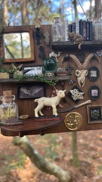 han_nahkay on Instagram: From trash to treasure! Handmade OOAK miniature oddities wall. • • •#miniatures #ooak #miniatureartist #miniatureart #handmade #art…