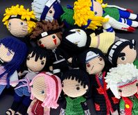 Coleção Naruto em Amigurumi, receitas disponíveis no site