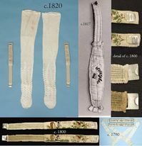 Regency era garters History Hoydens