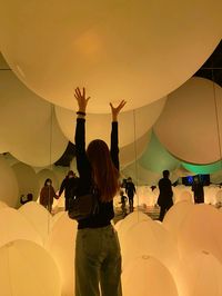 tokyo, japan, teamlab, balloons, hair inspo, cute photo idea