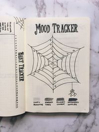 October Bullet Journal Mood Tracker - BuJoBalance.com