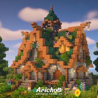 The world download is now available on my Patreon! If you are interested in this building and in supporting me click on the picture. #cottagecoreminecraft #cottagecore #cottage #minecraftcottage #minecraftaesthetic #aesthetic #aestheticminecraft #minecraft #patreon #fairy #fairycore #pixie #magic #support #contentcreator #prismarine #minecraftprismarine #prismarinehouse #prismarinecottage