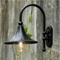 Retro outdoor wall light europe villa sconce lamp E27 waterproof exterior garden doorway light vintage porch lamp ZM1022 - AliExpress 39