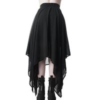 SPECIFICATIONS Style: Punk Style Silhouette: Asymmetrical Material: Polyester Dresses Length: Mid-Calf Decoration: RUFFLES Size Chart Please allow slight (±2cm)manual measurement deviation for the data. Description Title: 2022 New Spring Summer Women Skirt Fashion Korean Style Black Long Skirts With Zipper Front Irregular Hip hop Streetwear Plus SizeSeason: Spring Summer AutumnGender: Women's SkirtsSize: M L XL 2XLColor: Black Occasion: Casual Fashion Vintage StreetwearColor: SolidPackages Conte