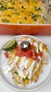 275K views · 4.7K reactions | 👻 scary good! make it! https://melissajorealrecipes.com/sour-cream-enchiladas/ #enchiladas #sourcream #halloweenrecipes | Melissajorealrecipes